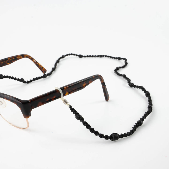 Hyam Beach Sunglass Chain: Black