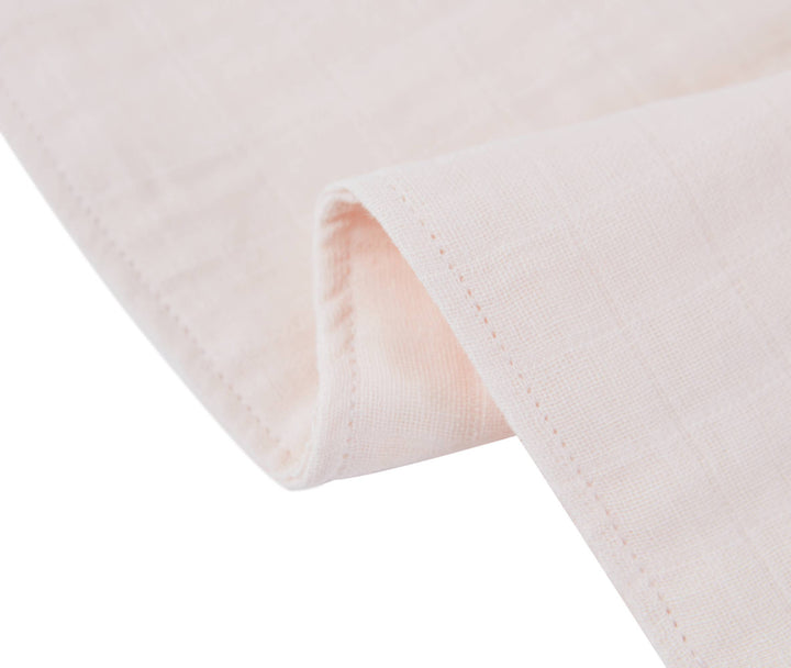 3 Pc Pack Muslin Bandana Bibs One Size- Pink