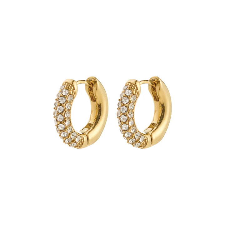 Tatum Small Hoops- Gold