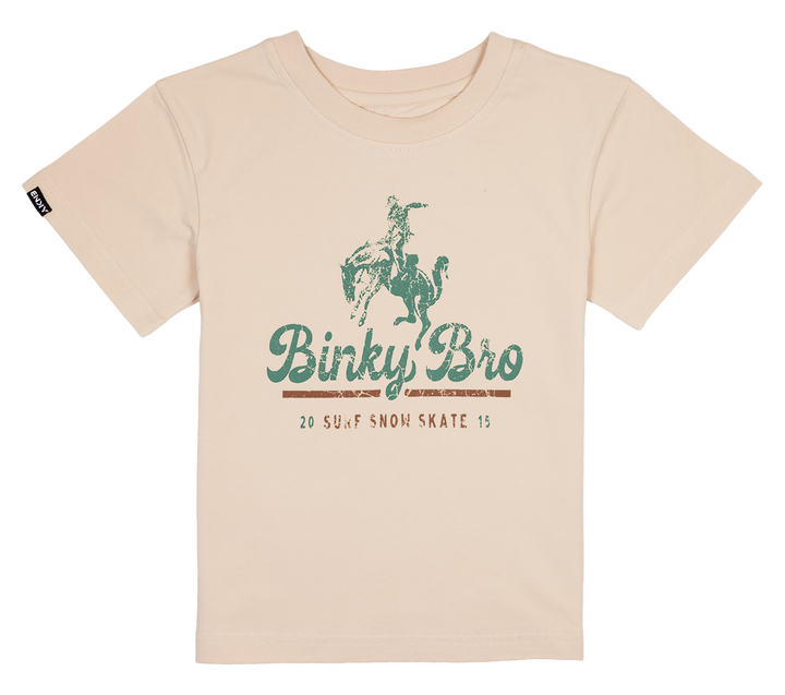 Kids Graphic T-shirt BinkyBronco: White