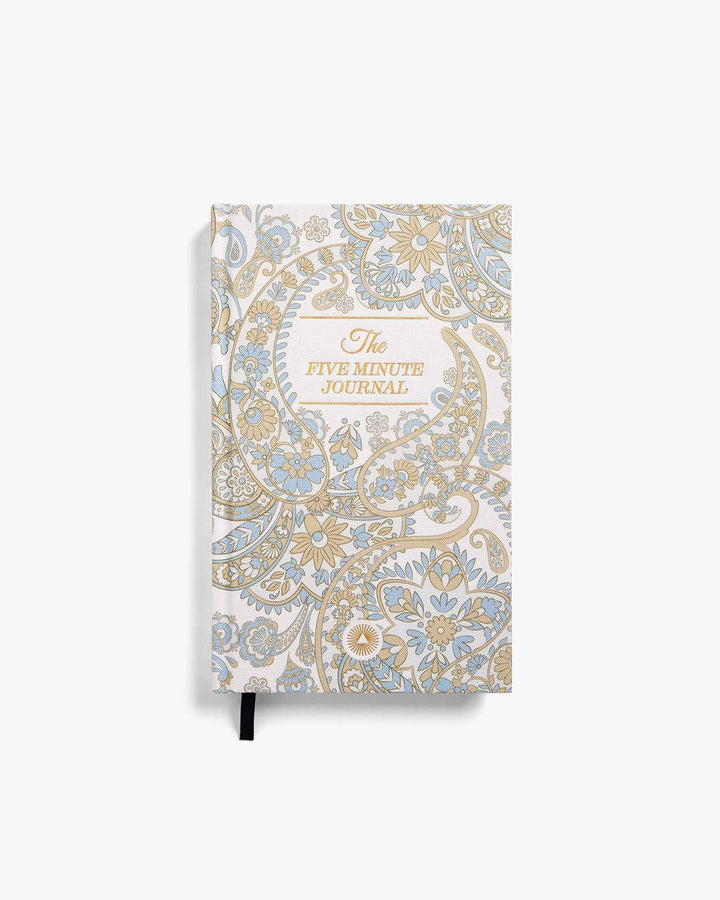 The Five Minute Journal Blue Paisley | Exclusive Print