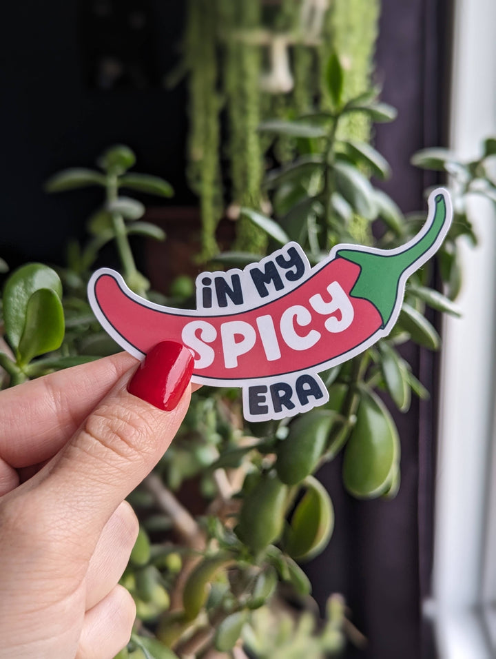 In My Spicy Era Vinyl Sticker
