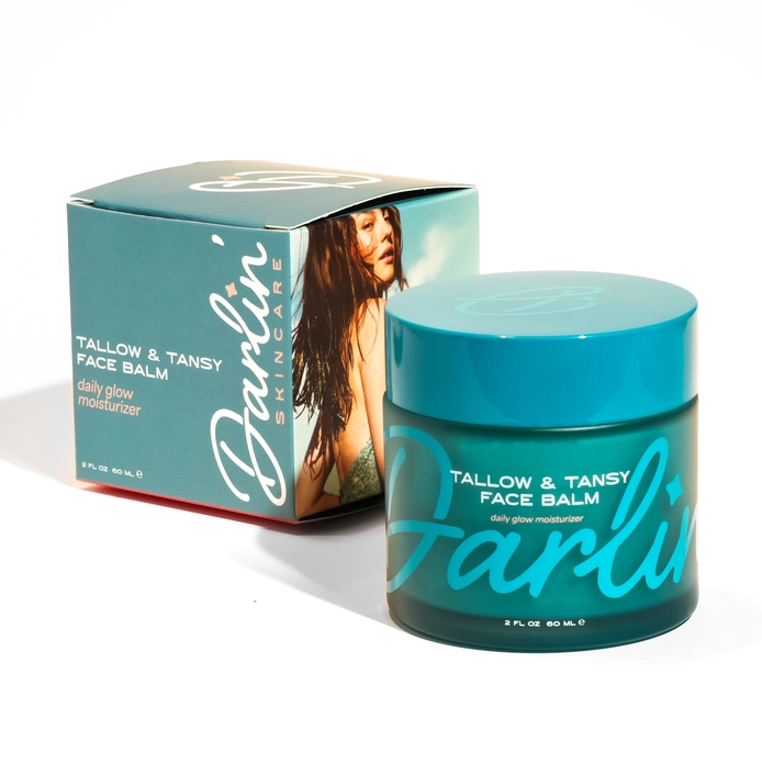 Tallow Face Balm | Natural Blue Tansy Skincare Moisturizer (NEW PKG)