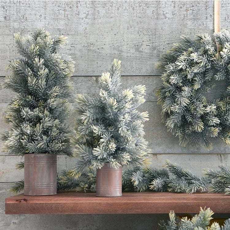 Soft Frosted Fir Table Top Tree
