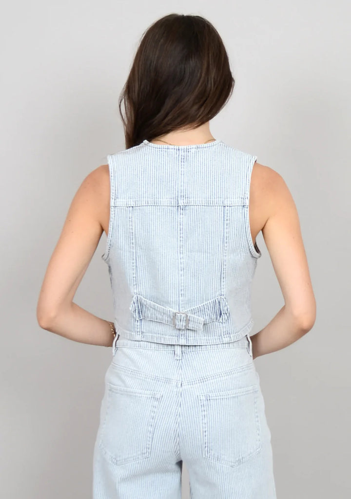 Coastal Denim Vest