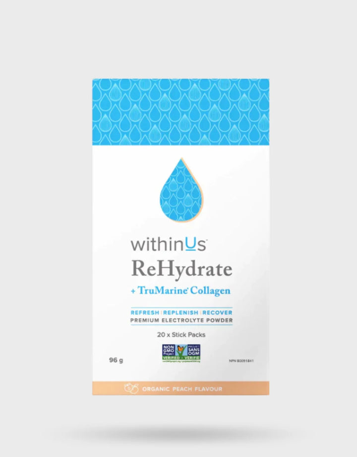 ReHydrate + TruMarine® Collagen Sticks - PEACH