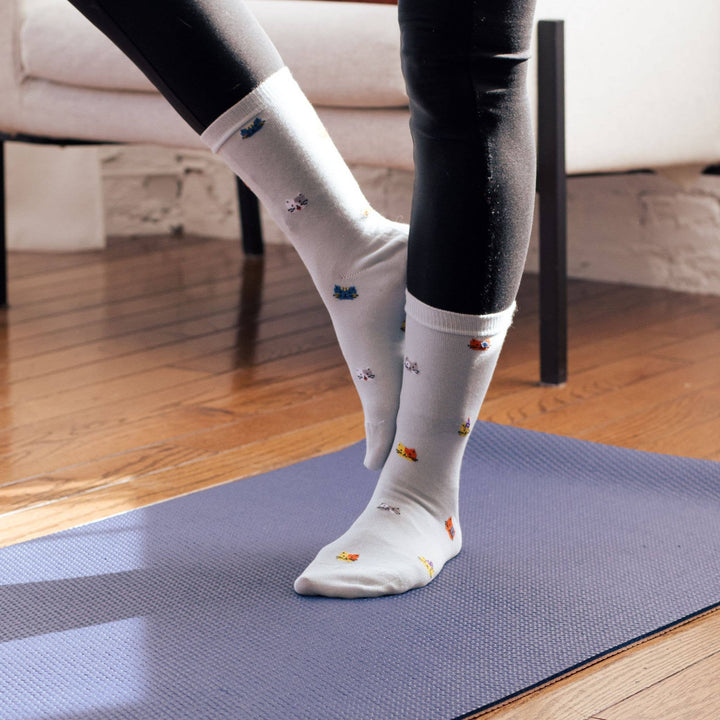 Women's Tiny Cat PartySocks