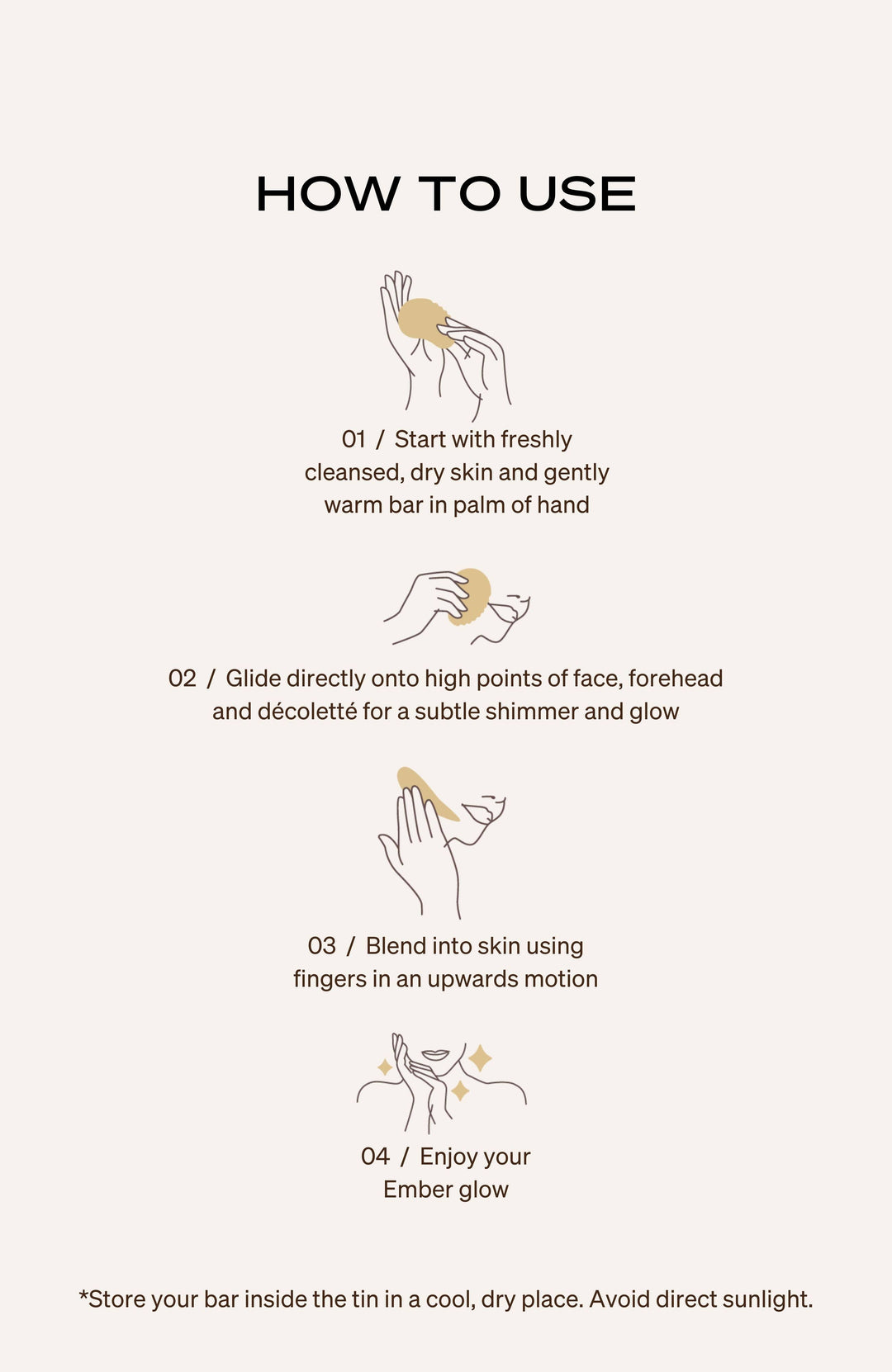 THE HIGHLIGHTING SCULPTING BAR - BRONZE