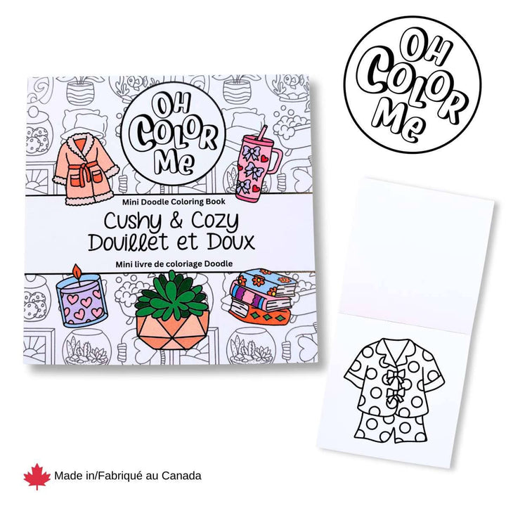 Mini Coloring Book Cushy& Cozy