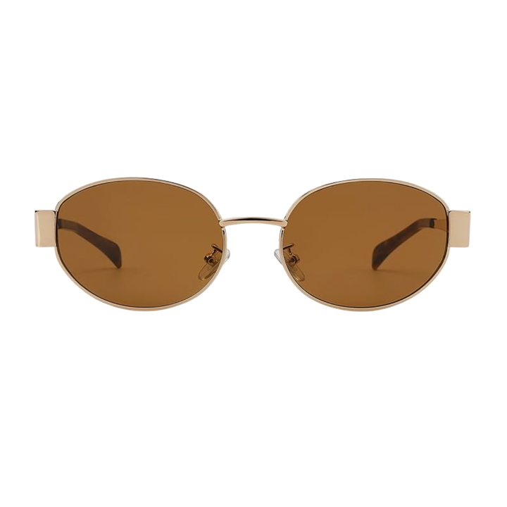KENDALL II Sunglasses: GOLD/BROWN