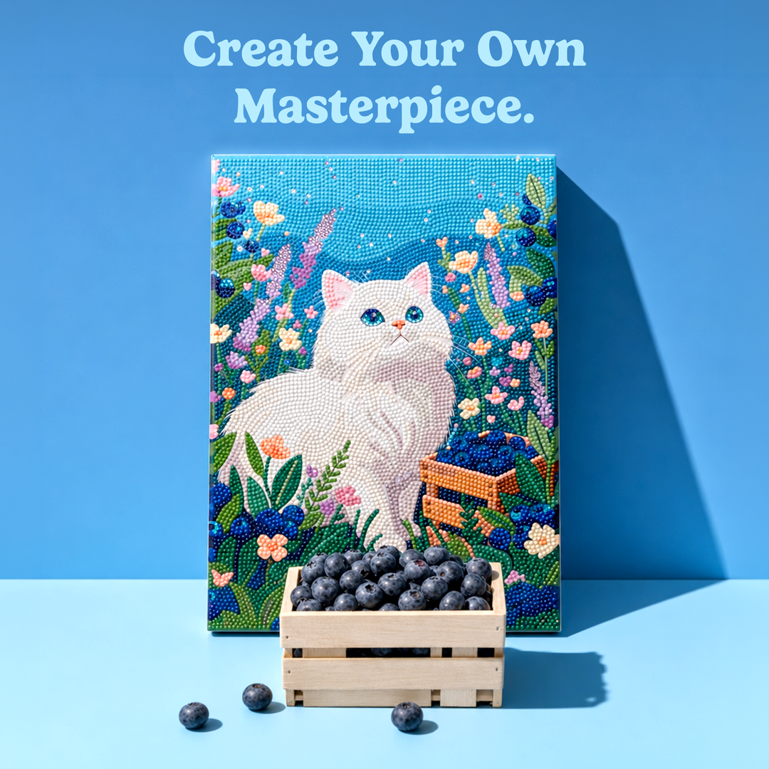 PixelPop™ Diamond Art — Reset Edition -  Blueberry Guardian