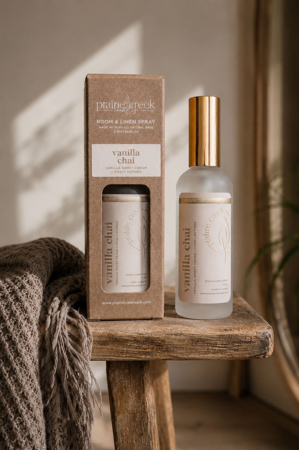 VANILLA CHAI | NON TOXIC ROOM & LINEN SPRAY | FALL COLLECTION
