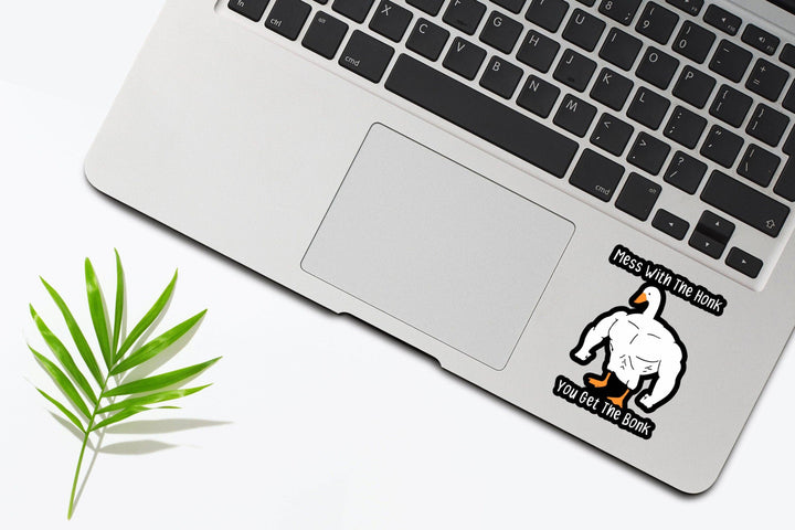 Buff Goose Sticker
