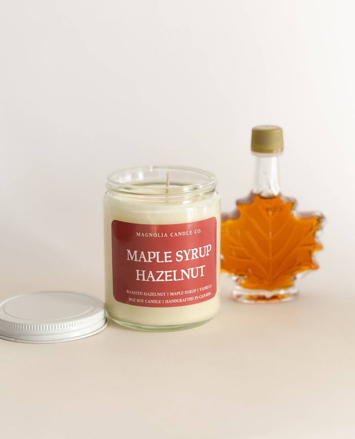 Maple Syrup & Hazelnut Candle- 8oz