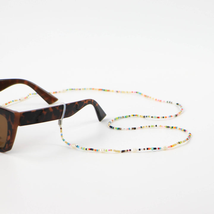 Alila Dainty Beaded Sunglass Chain: Multi-Colored