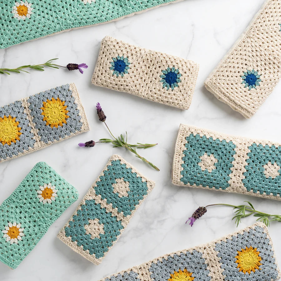 Aura Lavender Crochet Eye Pillow