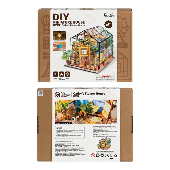 DIY Miniature House- Cathy's Flower House