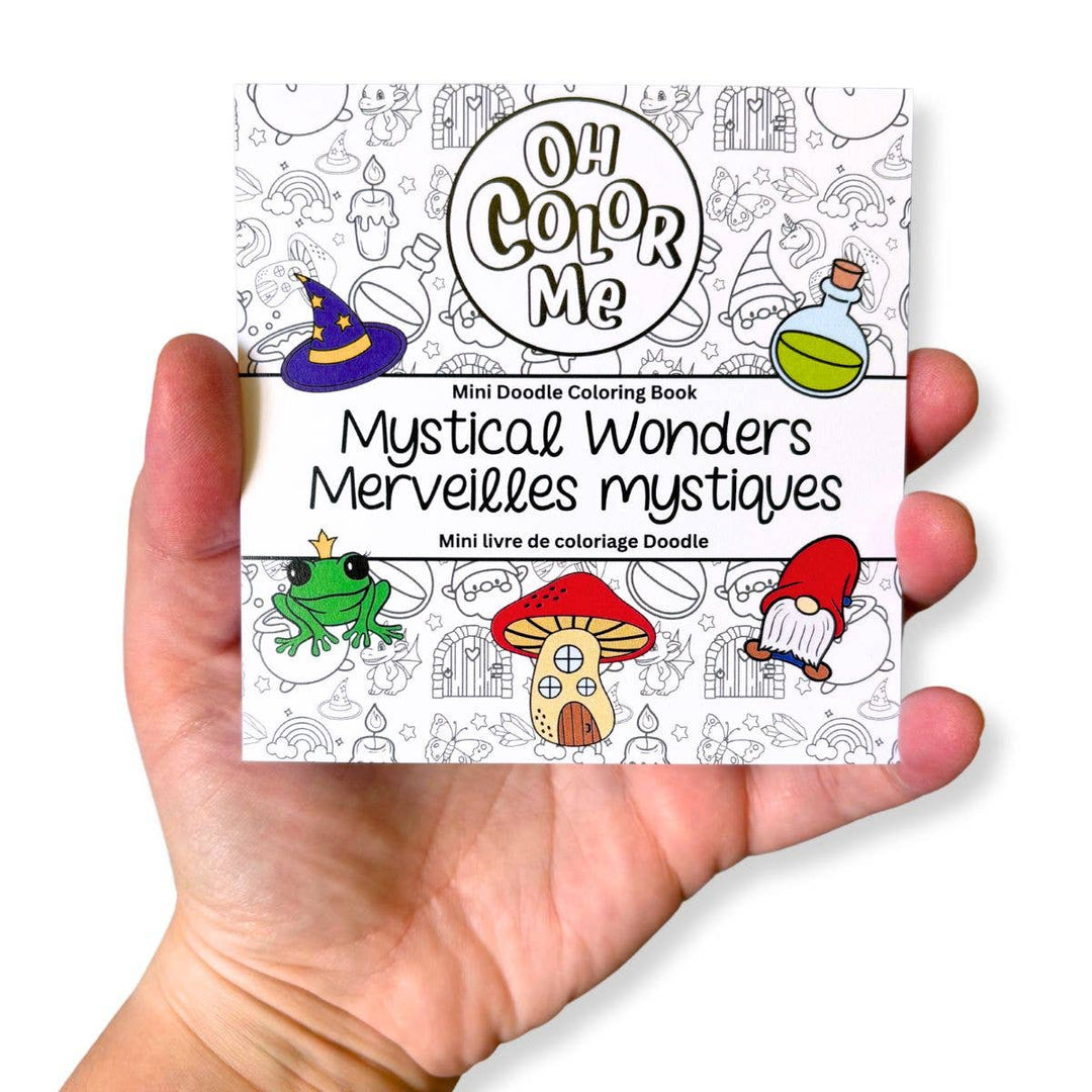 Mini Coloring Book Mystical Wonders