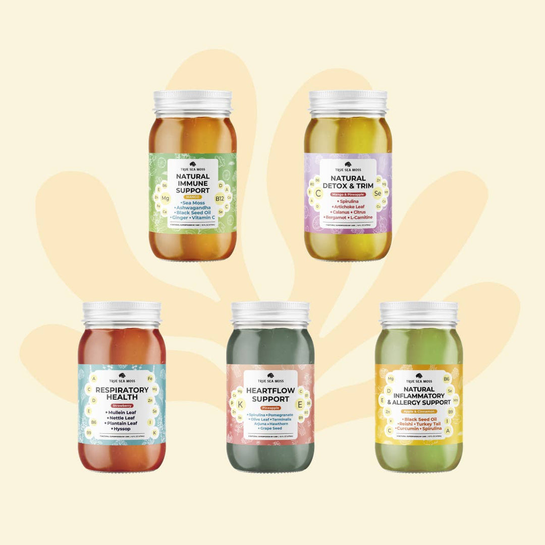 Natural Detox & Trim Sea Moss Gel