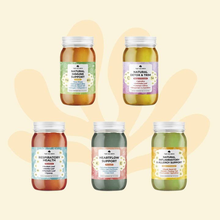 Natural Detox & Trim Sea Moss Gel