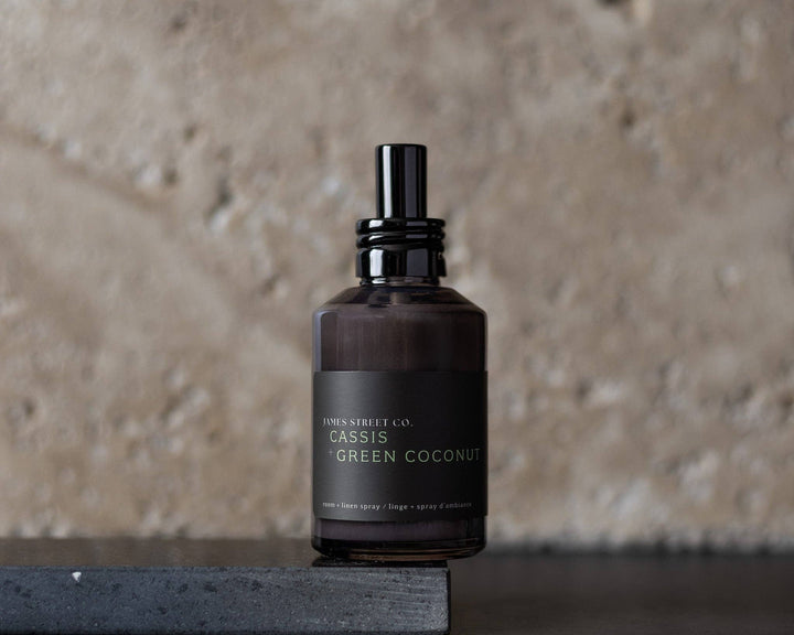 Cassis + Green Coconut - Room Linen Spray 118ml | Bright Citrus Green Mango