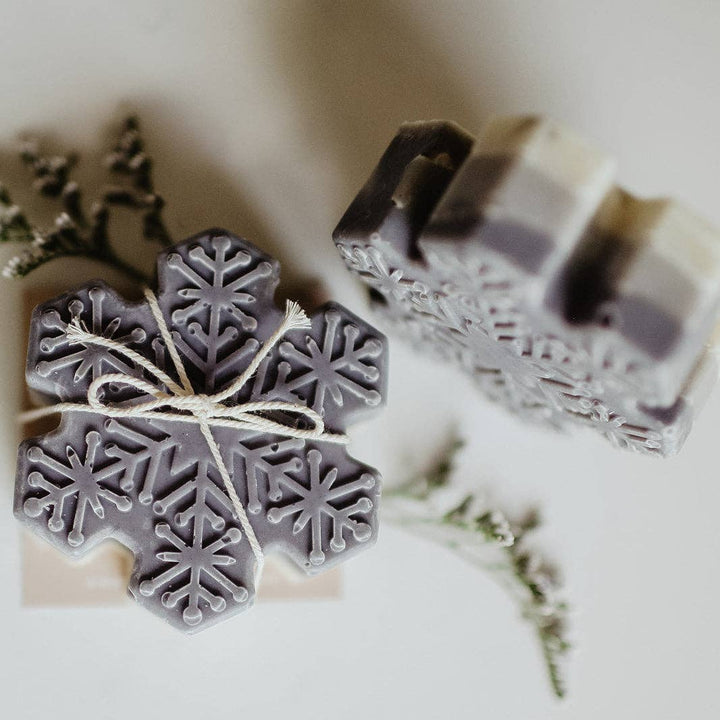Snowflake Soap Bar