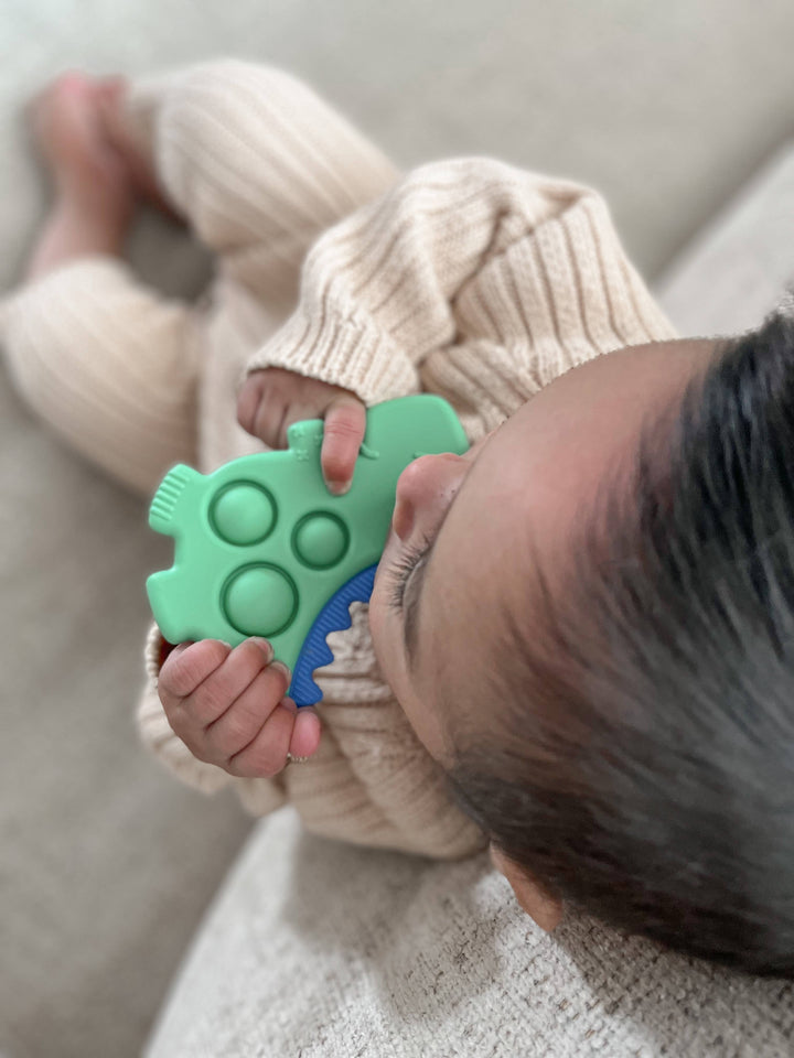 Itzy Pop™ Sensory Teether: Dino
