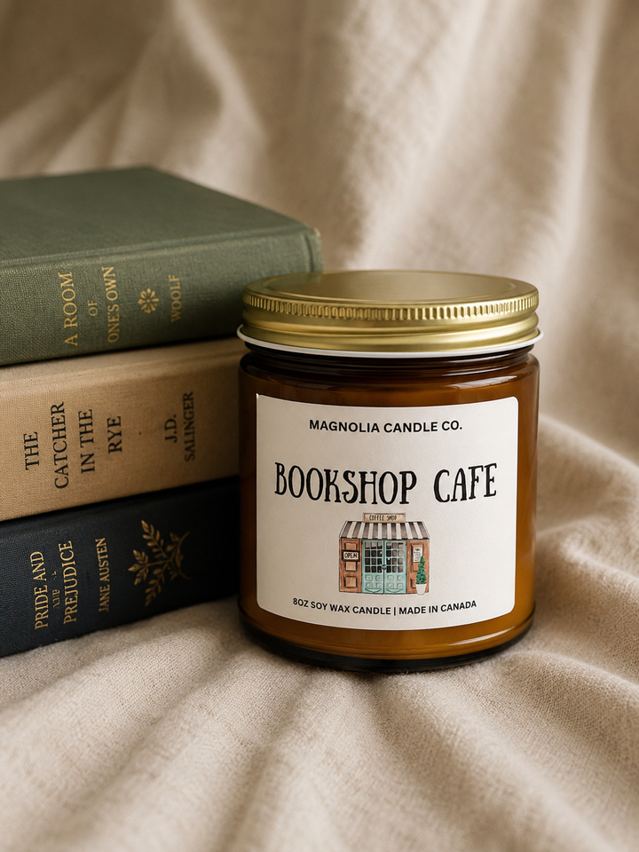 Bookshop Cafe Candle