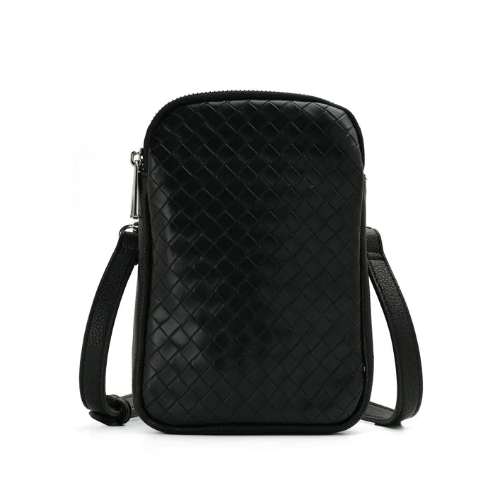 The Eliana Double Zipper Crossbody