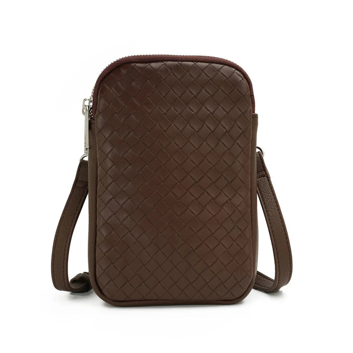 The Eliana Double Zipper Crossbody