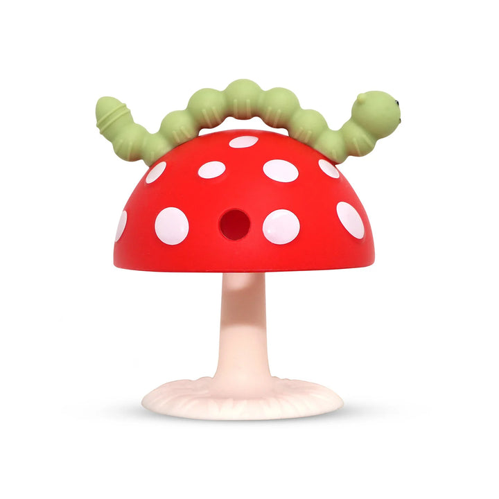 Chompy Mushroom Silicone Teether