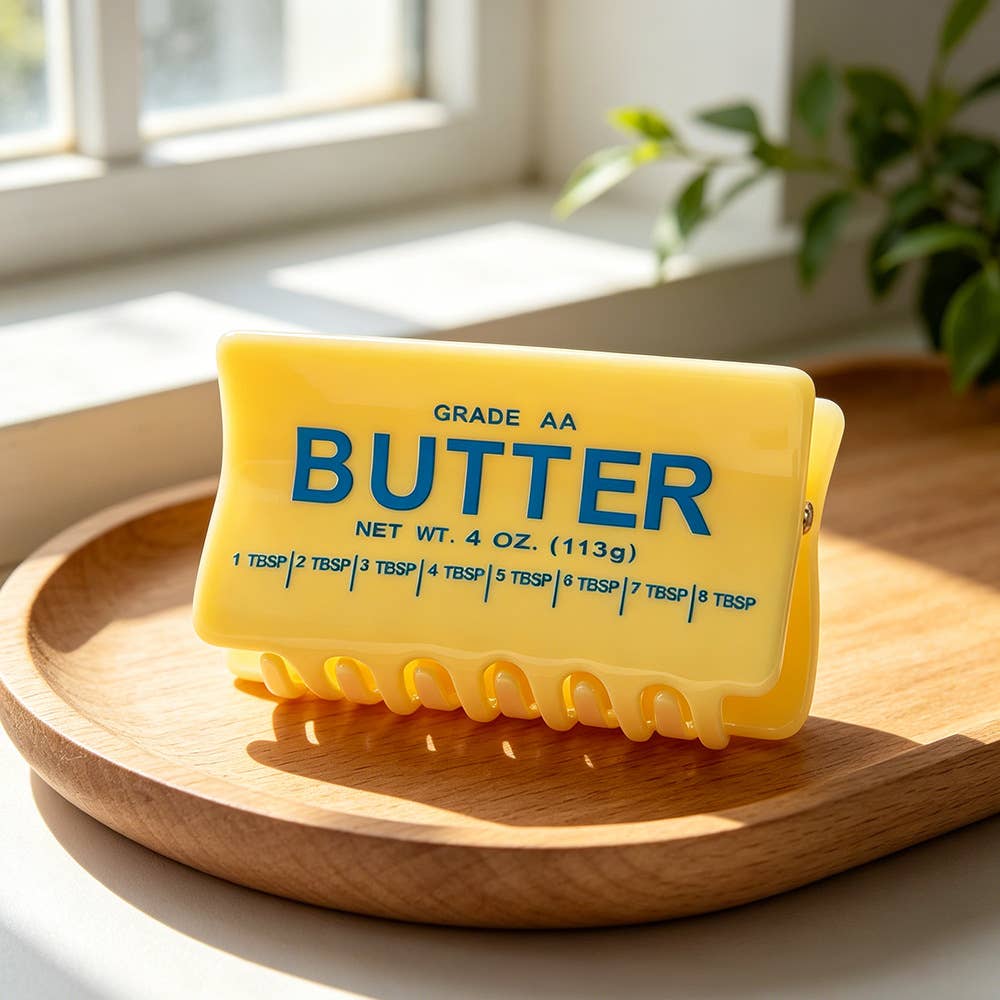 Butter Claw Clip : Yellow