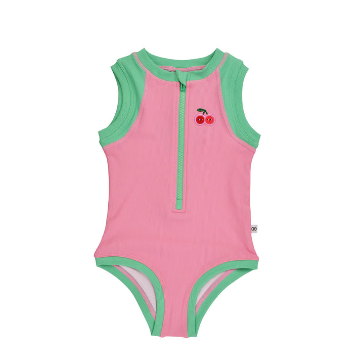 Cherry Solid Swimsuit
