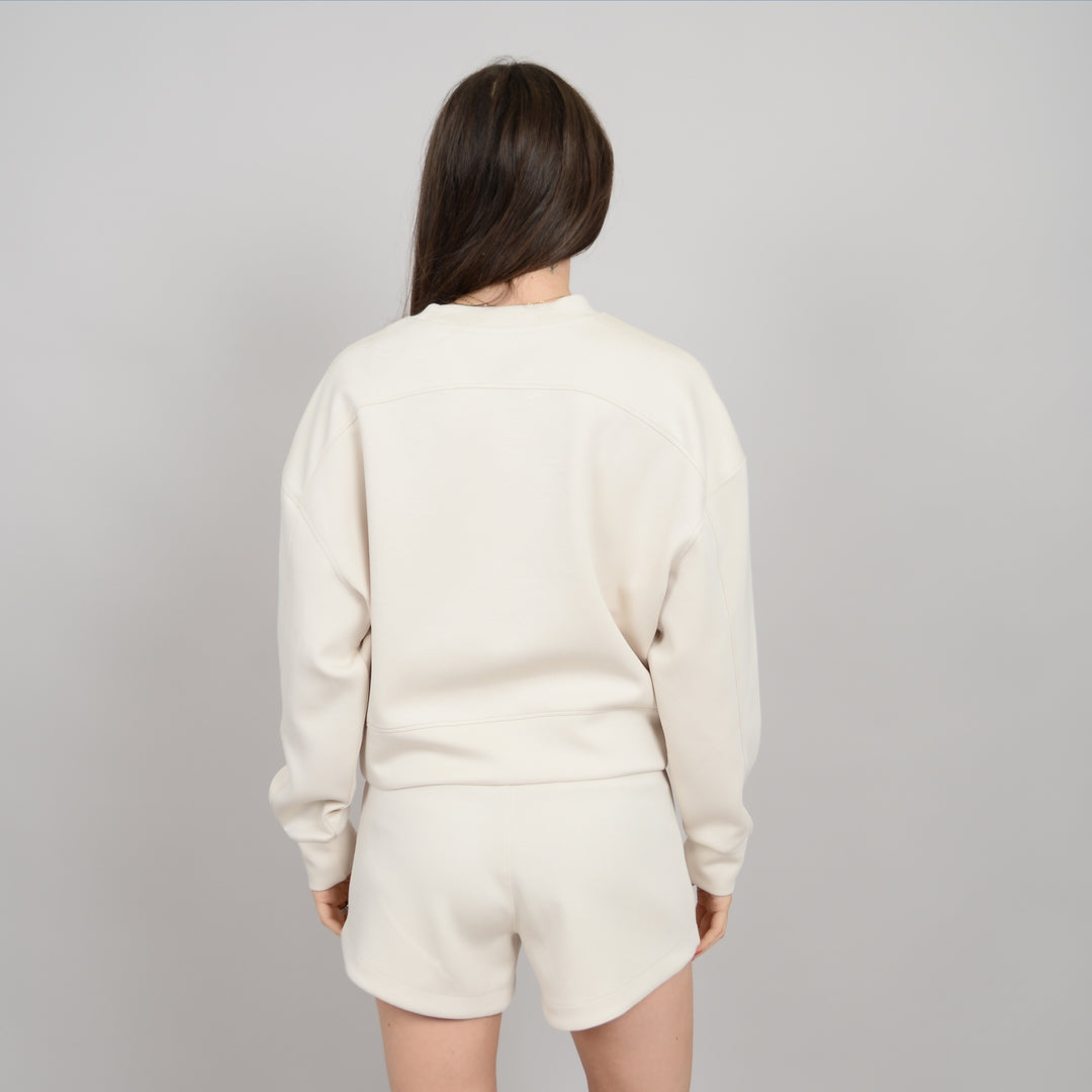 Lush Lounge Crewneck - Cream