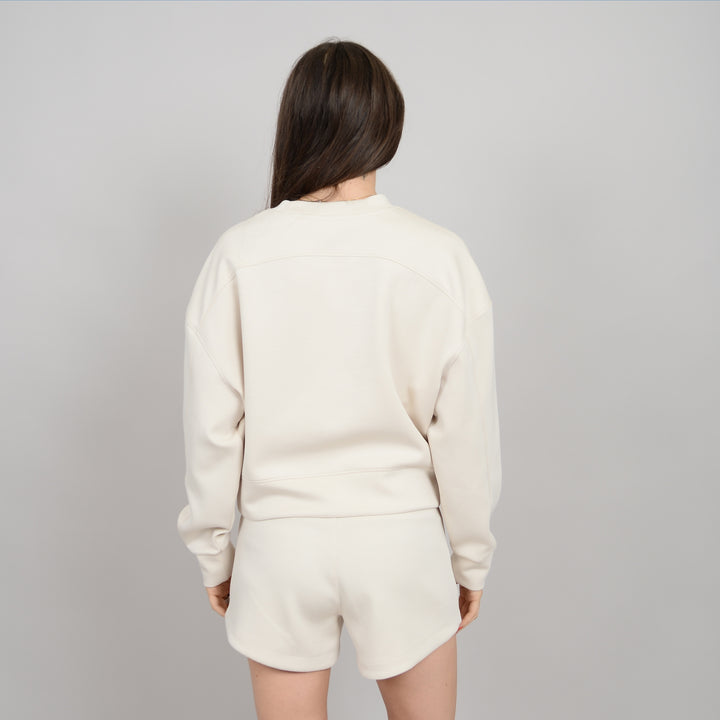 Lush Lounge Crewneck - Cream