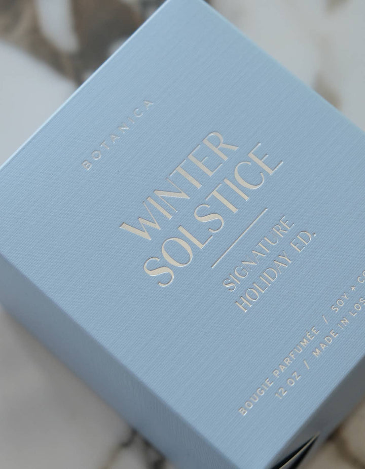 Holiday Candle: Winter Solstice, 12oz.