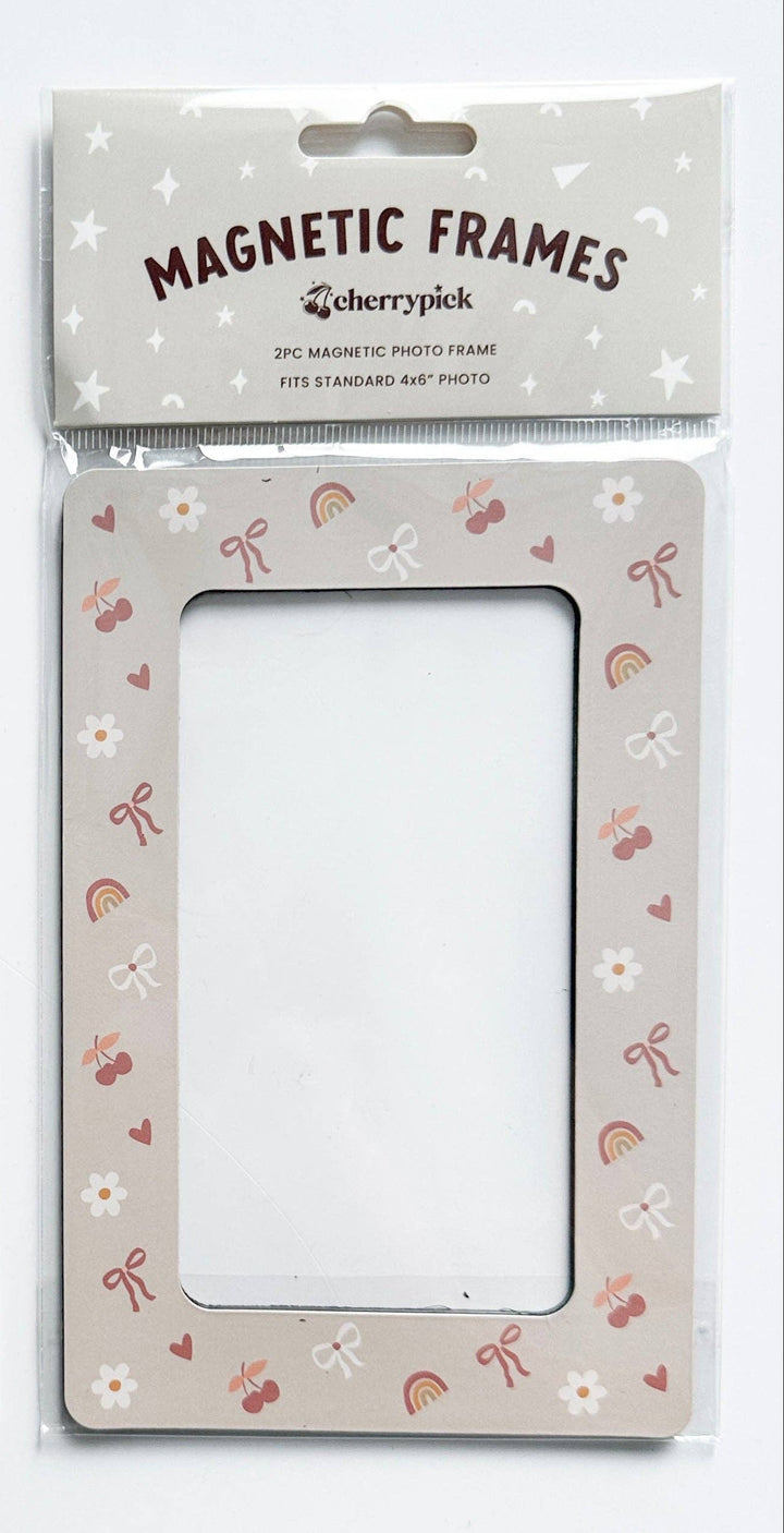 Magnetic Photo Frames (2-Pack): Bows