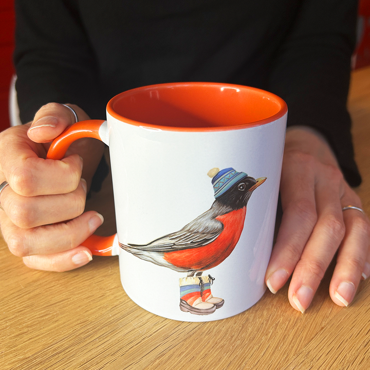 American Robin Mug: 11oz - 325ml