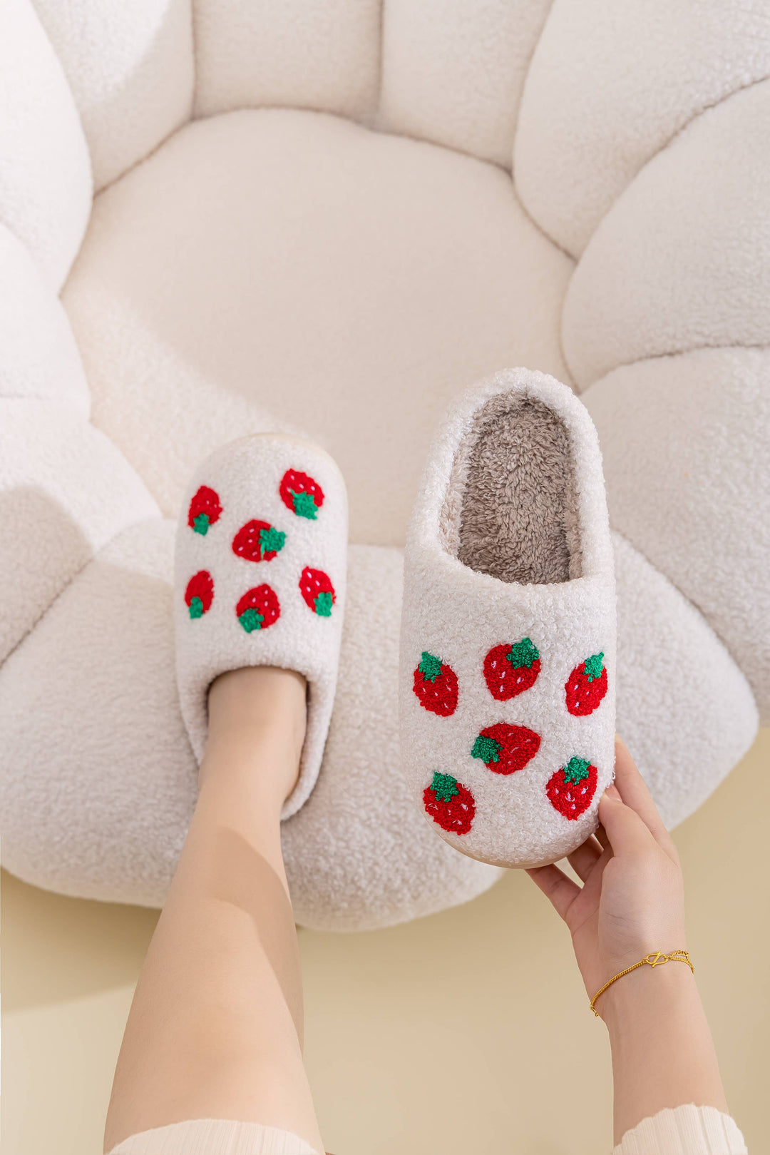Strawberry Slippers