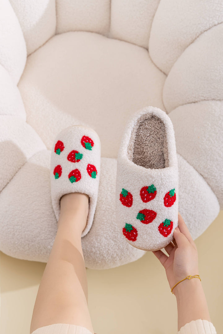Strawberry Slippers