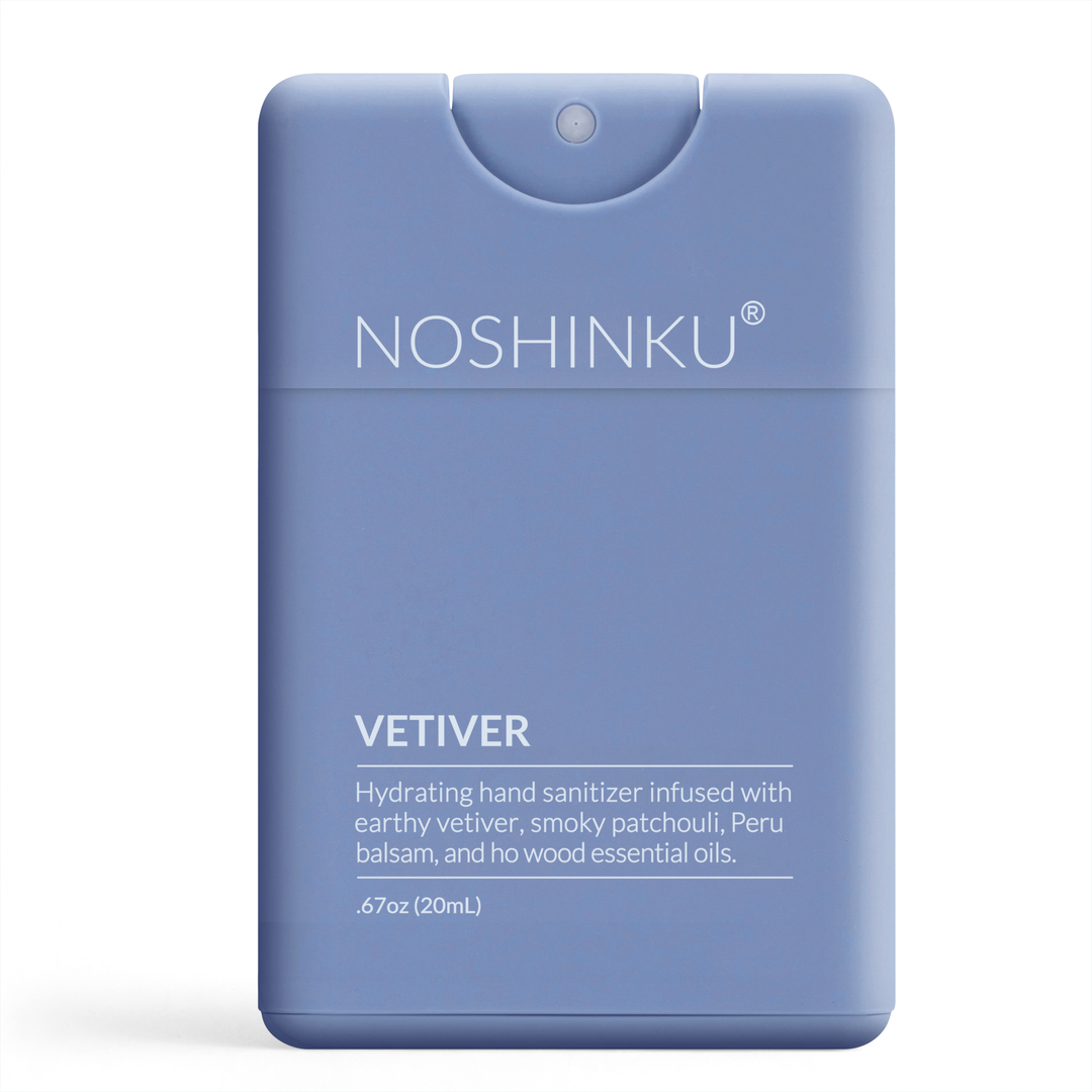 Refillable Vetiver Patchouli Hydrating Pocket Hand Sanitizer