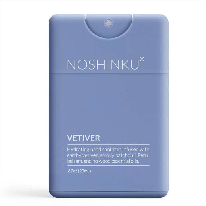Refillable Vetiver Patchouli Hydrating Pocket Hand Sanitizer