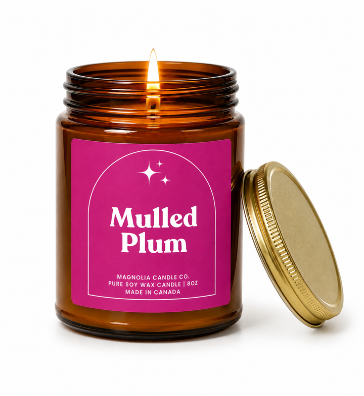 Mulled Plum Candle, 8oz