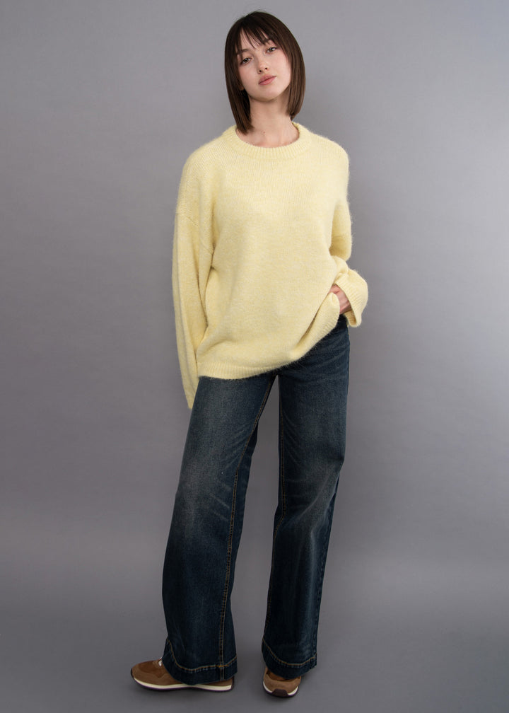 Juno Crewneck Sweater- Butter
