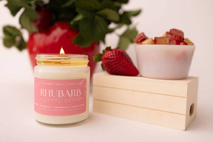 RHUBARB & SWEET CREAM | SUMMER