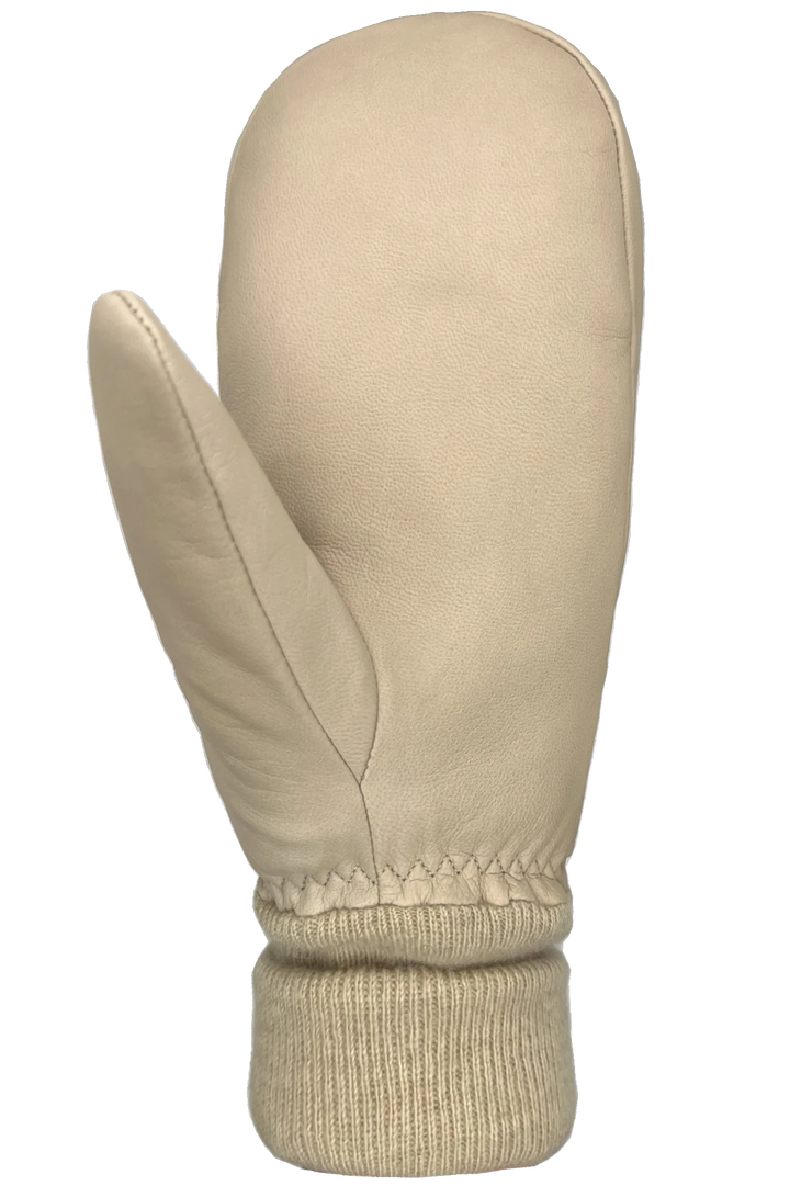 Luna Women's Beige Mittens