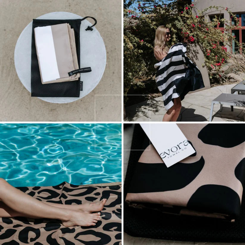 Evora Signature Oversized Towel- Mia