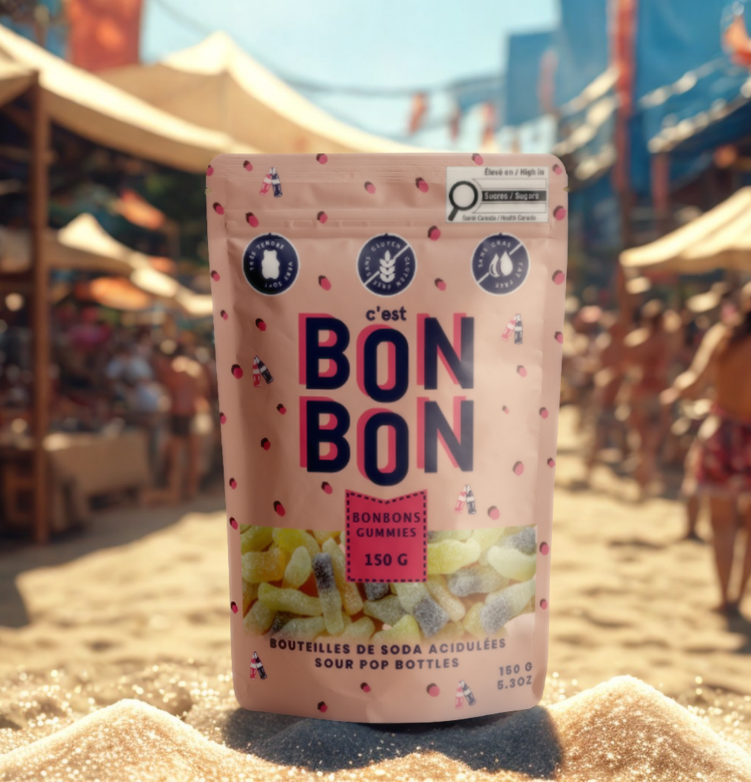 Sour Pop Bottles - Gummy Candies