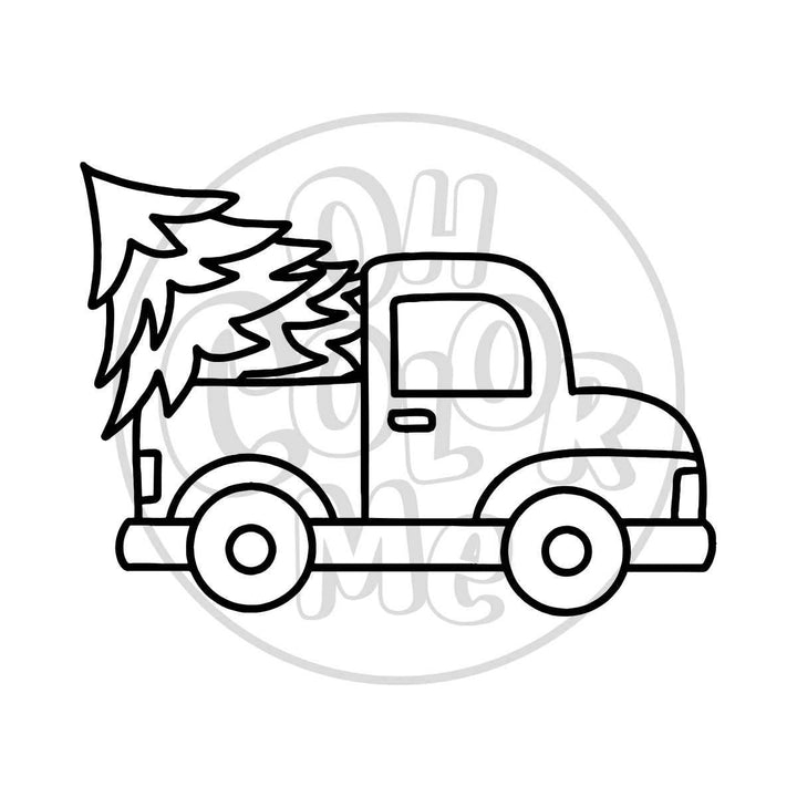 Mini Coloring Book - Canadiana Christmas