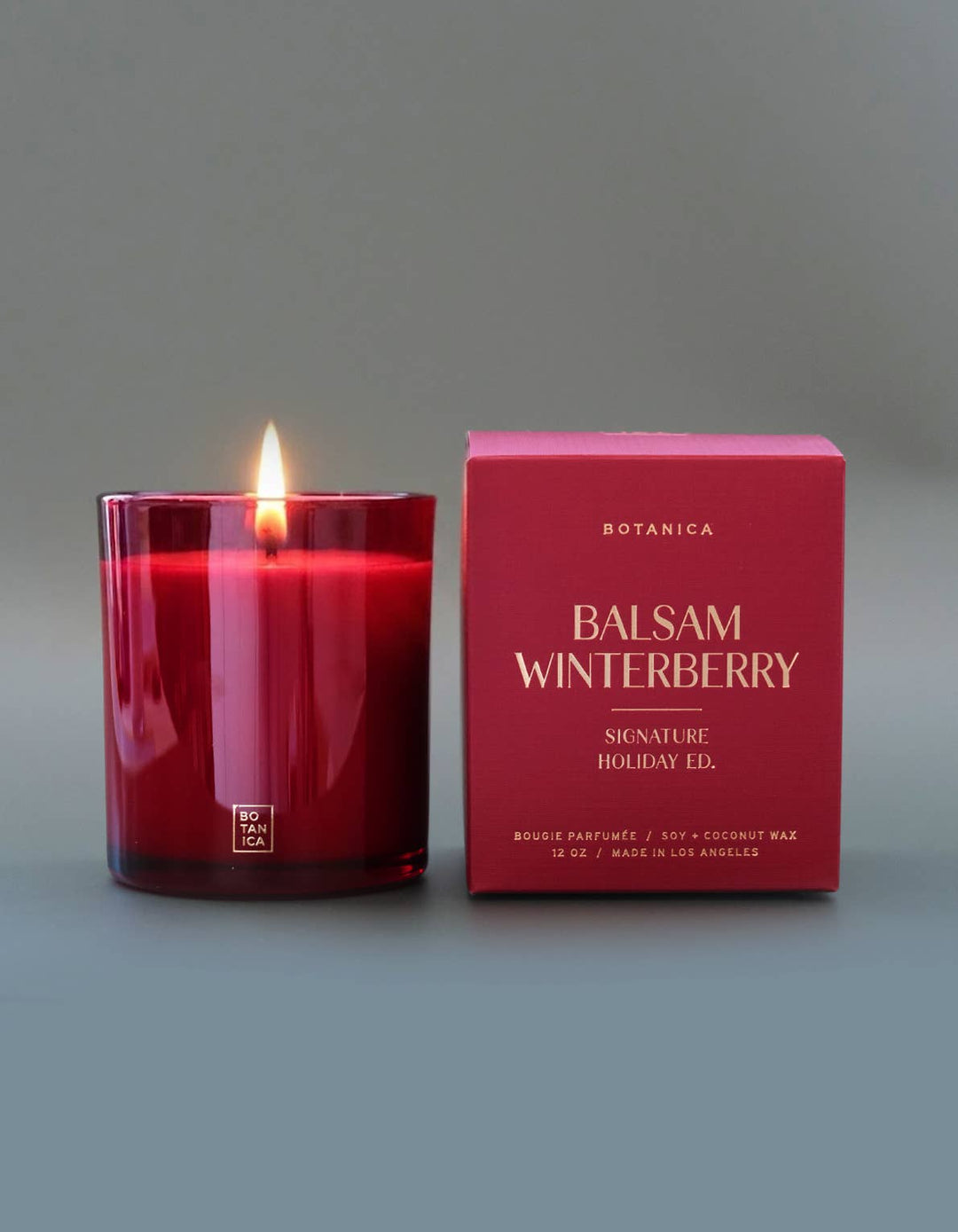 Holiday Candle: Balsam Winterberry, 12 oz.